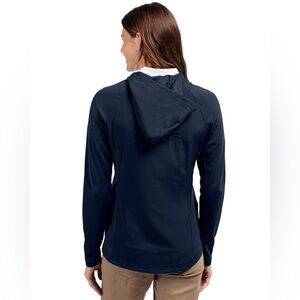 Harvard Cutter & Buck Adapt Eco Knit Hybrid Recycled Womens Full Zip Jacket